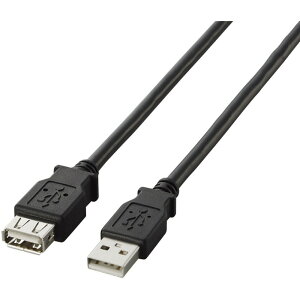ELECOM EURoHS�w�ߏ��������P�[�u��5.0m�u���b�N U2C-E50BK