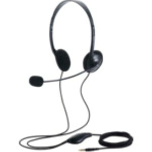 ELECOM�@�L���w�b�h�Z�b�g�@�����I�[�o�[�w�b�h�@���^�@USB�|A�@1�D8m�@�u���b�N�@HS-HP14SUBK