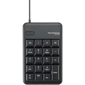 �y���[�J�[����T�z ELECOM�@Excel����ɍœK��USB�e���L�[�{�[�h�@M�T�C�Y�@�u���b�N�@TK-TCM011BK