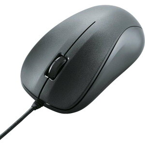 ELECOM�@USB���[�U�[�}�E�X�iM�T�C�Y�j�@3�{�^���@�u���b�N�@M-S2ULBK/RS