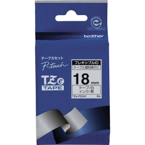 brother�@Tze�e�[�v�@�t���L�V�u��ID�e�[�v�@�������^���n�^18mm�@TZE-FX241