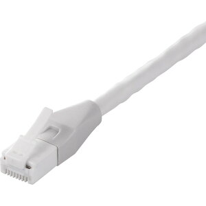 �y���[�J�[����T�z BUFFALO�@Cat6A�@�c���̐܂�Ȃ�LAN�P�[�u���@�W���@�X�g���[�g�@10m�@�z���C�g�@BSLS6ANU100WH
