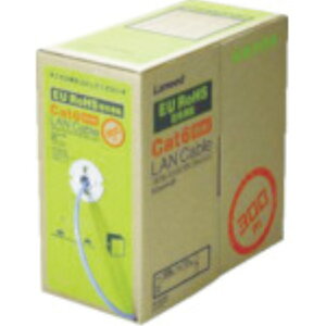 �y���[�J�[����T�z ELECOM�@EURoHS�w�ߏ���LAN�P�[�u��300m�^���[�����u���[�@LD-CT6/BU300/RS