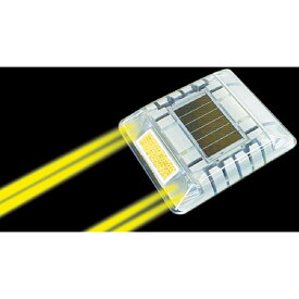 CATEYE　ルミナスアイ・マイティ　ソーラー式点滅　片面　黄　LE-260A2