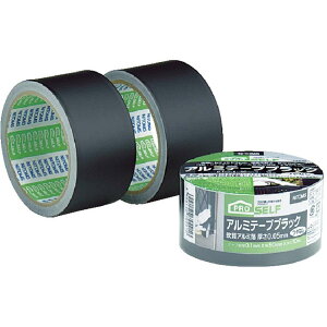 ニトムズ アルミテープブラック J3270 つやなし 幅50mm×長さ10m×厚さ0.1mm