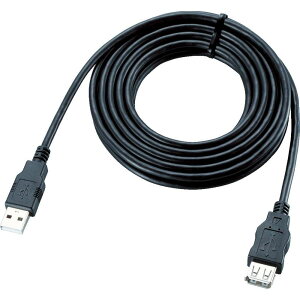 ELECOM�@EURoHS�w�ߏ����G�RUSB2�D0�����P�[�u���@5m�@�u���b�N�@U2C-JE50BK