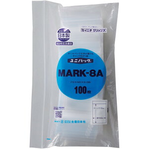 �y���[�J�[����T�z �Z�C�j�`�@�u���j�p�b�N�v�@MARK�|8A�@70×50×0�D08�@100�����@MARK-8A-100