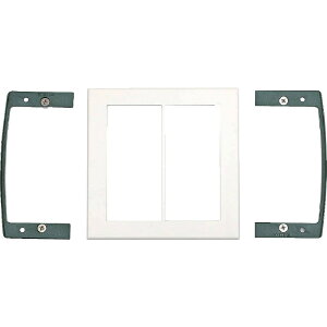 SUGATSUNE �i210040760�jPXP-ES12-WT���C�h�X�C�b�`�v���[�g�i2�A�j PXP-ES12-WT