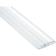 光 ジョイント用ポリカジョイナー エ型 差し込み幅5.1×1820mm KTP-1800H