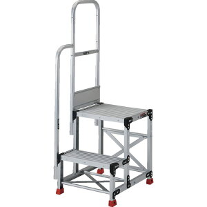 �y���[�J�[����T�z TRUSCO�@�A���~����Ɨp����@2�i�@����0�D6m�@�V���@500×400�@�i��300mm�@�K�i�Ў肷��t���@TSF-256-TK300