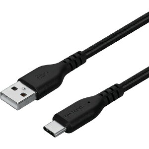 Owltech�@�f���ɋ����_�炩���@USB�@�^�C�vA�@to�@C�P�[�u���@1m�@�u���b�N�@OWL-CBA4CA10-BK