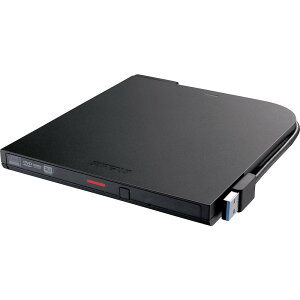 �y���[�J�[����T�z BUFFALO�@USB3�D2�iGen1�j�Ή��@�|�[�^�u��DVD�h���C�u�@�����\�t�g�Y�t�@�u���b�N�@DVSM-PTV8U3-BKB