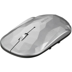�y���[�J�[����T�z BUFFALO�@���^�@5�{�^���@Bluetooth�@BlueLED�}�E�X�@�W�I���g���[�@�V���o�[�@BSMBB530GSV