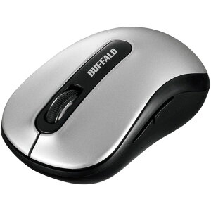 BUFFALO ���� 5�{�^�� BlueLED�}�E�X �V���o�[ BSMBW310SV