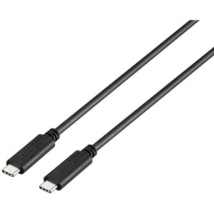 BUFFALO�@USB3�D1�@Gen2�P�[�u���iType�|C�@to�@Type�|C�j�@USB�@Power�@Delivery�i3A�j�Ή��@0�D5m�@�u���b�N�@BSUCC312P3A05BK