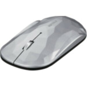 BUFFALO ���^ 3�{�^�� Bluetooth BlueLED�}�E�X �W�I���g���[ �V���o�[ BSMBB330GSV