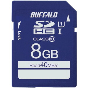 BUFFALO�@�@UHS�|I�@Class1�@SDHC�J�[�h�@8GB�@RSDC-008GU1S