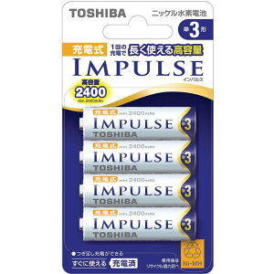 �y���[�J�[����T�z ���Ł@�[�d��IMPULSE�j�b�P�����f�[�d�r�@�P3�`�i4�{�j�u���X�^�[�p�b�N�@TNH-3A-4P