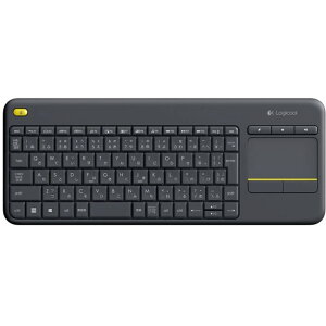 Logicool ���C�����X �^�b�`�L�[�{�[�h k400 Plus �u���b�N K400PBK