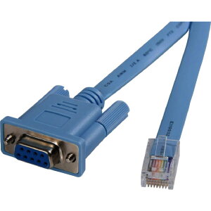 StarTech Cisco���[�^�p�R���\�[���P�[�u��/RJ45 - D-Sub9�s�� �iF-M�j/1.8m DB9CONCABL6