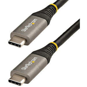 StarTech USB-C�P�[�u��/2m/USB 3.2 Gen1/5Gbps/Type-C - Type-C/100W/�I�X-�I�X USB315CCV2M