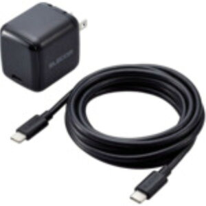 ELECOM�@�m�[�gPC�pAC�A�_�v�^�[�@USB�[�d��@USB�@PD�@65W�@USB�|C×1�@�P�[�u���t�@2�D0m�@ACDC-PD8765BK