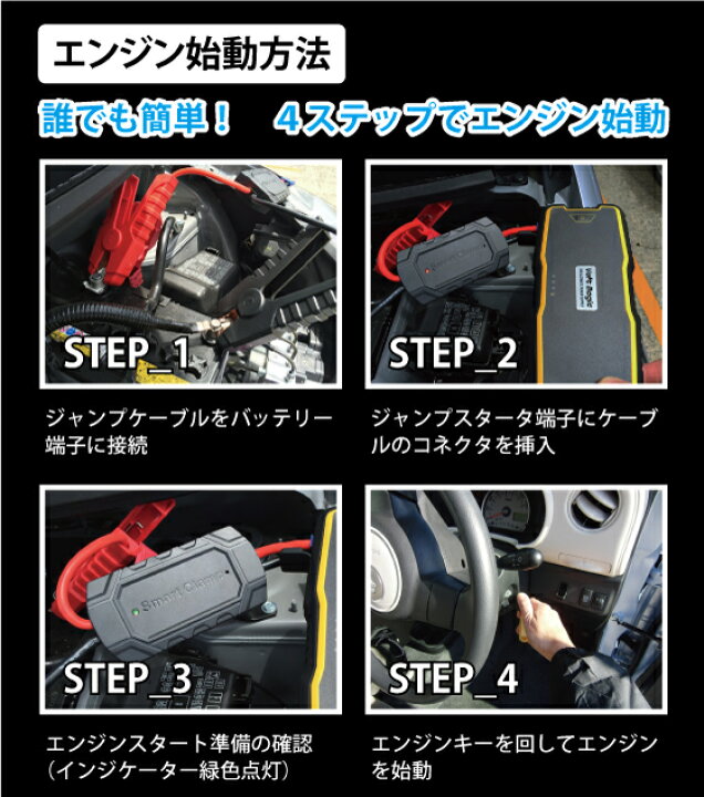 楽天市場】ボルトマジック JS-18 ジャンプスターター 12v 車 