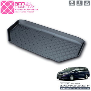 ホンダ オデッセイ専用トランクトレイ h07 H25/11月〜(ラゲッジマット ラゲージトレイ カーゴマット トランクマット)立体 防水 縁高【釣り/レジャー】 PRO-TECTA
