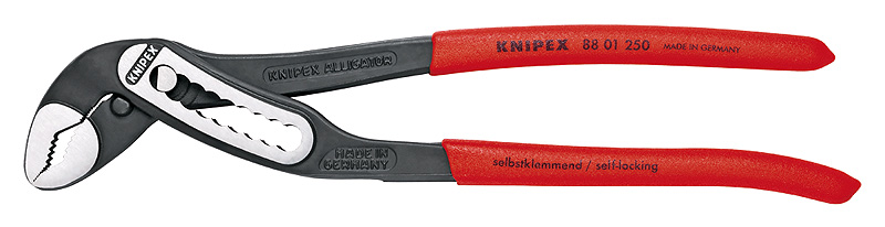 8801-180 クニペックス KNIPEX アリゲーター ウォーターポンププライヤー180mm8801-180 気質アップ 市場 8801180