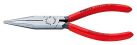 クニペックス(KNIPEX)ロングノーズプライヤー140mm半丸ヘッド3021-140