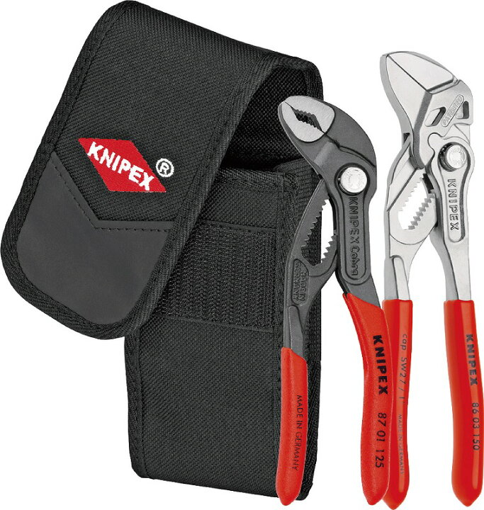 楽天市場】クニペックス(KNIPEX)ミニコブラ＆ミニプライヤーレンチ 