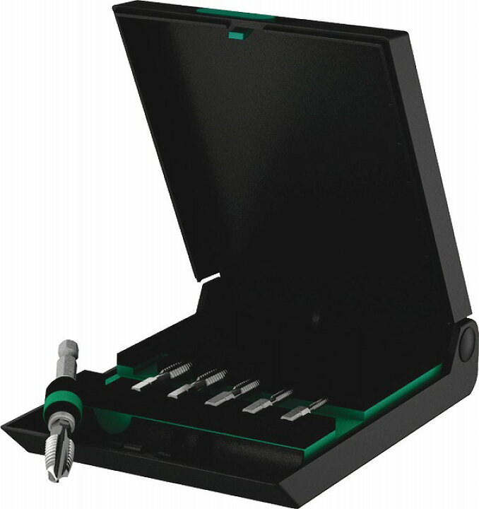 楽天市場】Wera1/4”タップビット＆アダプターセット(7点)844/7 Tap