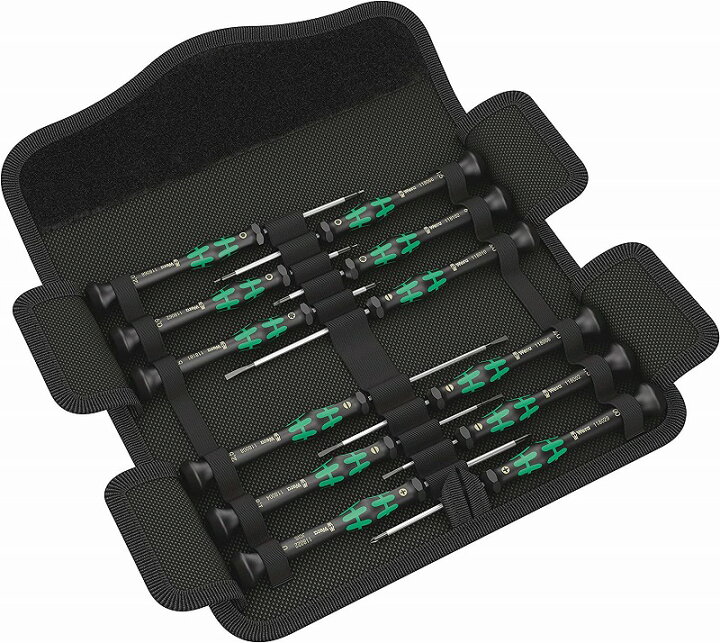 楽天市場】Wera精密ドライバー12本セットKraftform Micro 12 