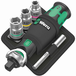 Wera�T�C�N���b�v�|�P�b�g�Z�b�g2�y�z���_�[�t�z8009 ZYKLOP Pocket Set2 004281