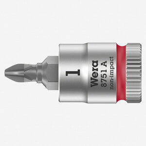Wera1/4�h�v���X�r�b�g�\�P�b�g8751 A PH1 003350