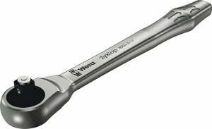 Wera1/4�T�C�N���b�v���^�����`�F�b�g�n���h��ZYKLOP8003A Zyklop Metal Ratchet 004003