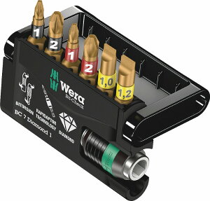 Wera1/4�o�C�g�[�V�����_�C�������h�r�b�g�`�F�b�NBit-Check 7 Diamond1 057416