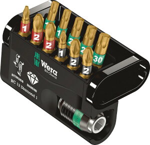Wera1/4�o�C�g�[�V�����_�C�������h�r�b�g�`�F�b�NBit-Check 12 Diamond1 057421