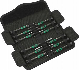 Wera�����h���C�o�[12�{�Z�b�gKraftform Micro 12 Electronics1 073677