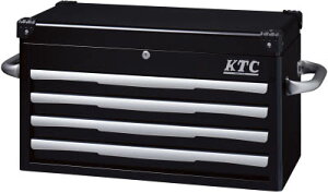 KTC(京都機械) トップチェスト(4段4引出し)ブラックEKR-1004BK EKR1004BK