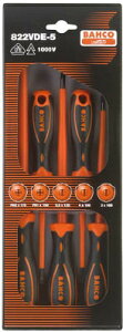 �o�[�R(BAHCO)�y822VDE-5�z1000V�≏�\�P�b�g�h���C�o�[�Z�b�g