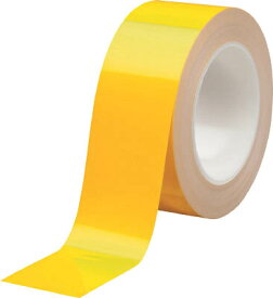 ミドリ安全 ベルデビバハードテープ 黄 50mmX20m【1巻】