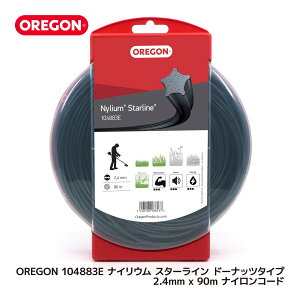 OREGON 104883E �i�C���E�� �X�^�[ ���C�� �h�[�i�b�c �^�C�v 2.4mm x 90m �i�C�����J�b�^�[ �i�C�����R�[�h �������ݎ� �֐n �ւ��n �n ���� �p�[�c ���i ���� ���� �_�� �ы� ���� �Ԓd �o�� ��O ��