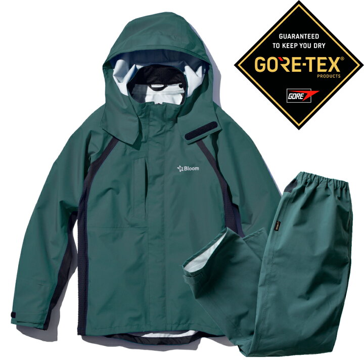 楽天市場】GORETEX Bloomウェア 上下セット セージグリーンM-3L限定色  
