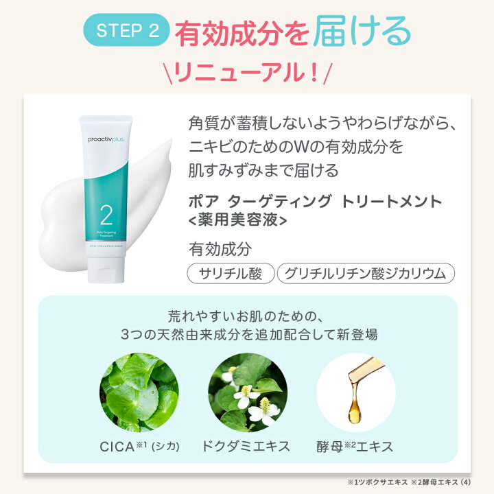 楽天市場】【GW SALE】NEW 薬用 ニキビケア 基本セット プロアクティブ  
