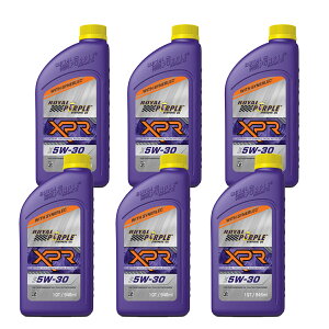 Royal Purple�@ ���C�����p�[�v���@ XPR 5W-30�@1QT(946ml)�@[ 6�{�Z�b�g ]�@�������\�G���W���I�C��
