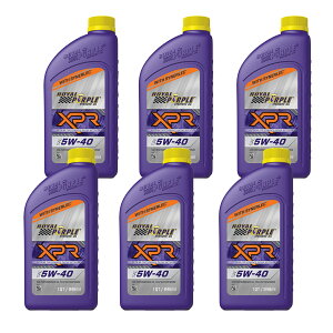 Royal Purple�@ ���C�����p�[�v���@ XPR 5W-40�@1QT(946ml)�@[ 6�{�Z�b�g ]�@�������\�G���W���I�C��