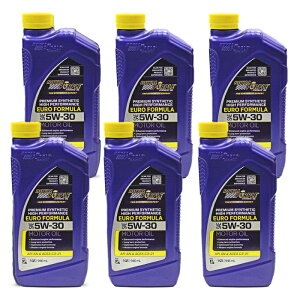 Royal Purple�@ ���C�����p�[�v���@ SAE 5W-30�@1QT(946ml)�@[ 6�{�Z�b�g ]�@�������\�G���W���I�C��