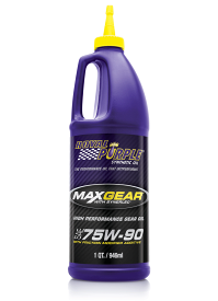 Royal Purple　 ロイヤルパープル　 MAX GEAR 75W-90　1QT(946ml)　超高性能 ギアオイル