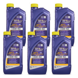 Royal Purple�@ ���C�����p�[�v���@ XPR 5W-40�@1QT(946ml)�@[ 6�{�Z�b�g ]�@�������\�G���W���I�C��
